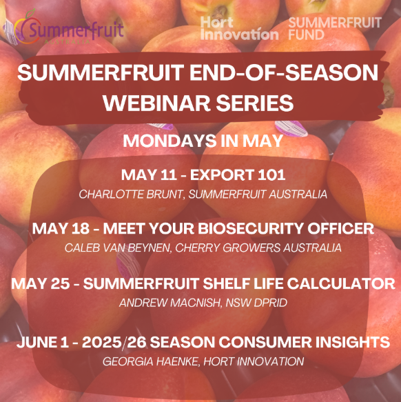 Summerfruit Webinars